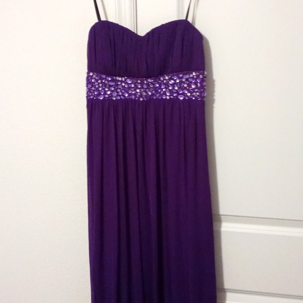 Purple dress